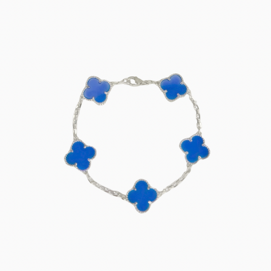 ALANI BRACELET - SILVER/BLUE