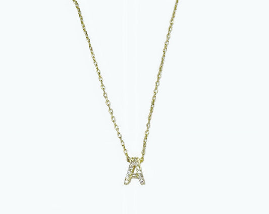 INITIAL NECKLACE - GOLD